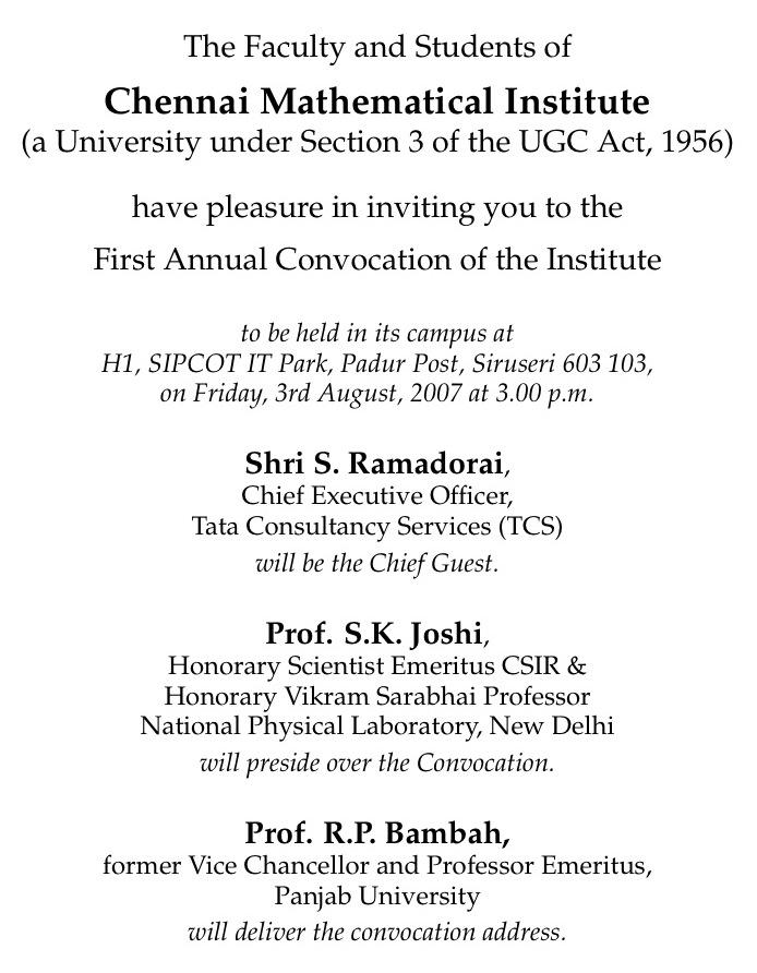 https://www.cmi.ac.in//events/convocation/2007/invitation-2007.txt