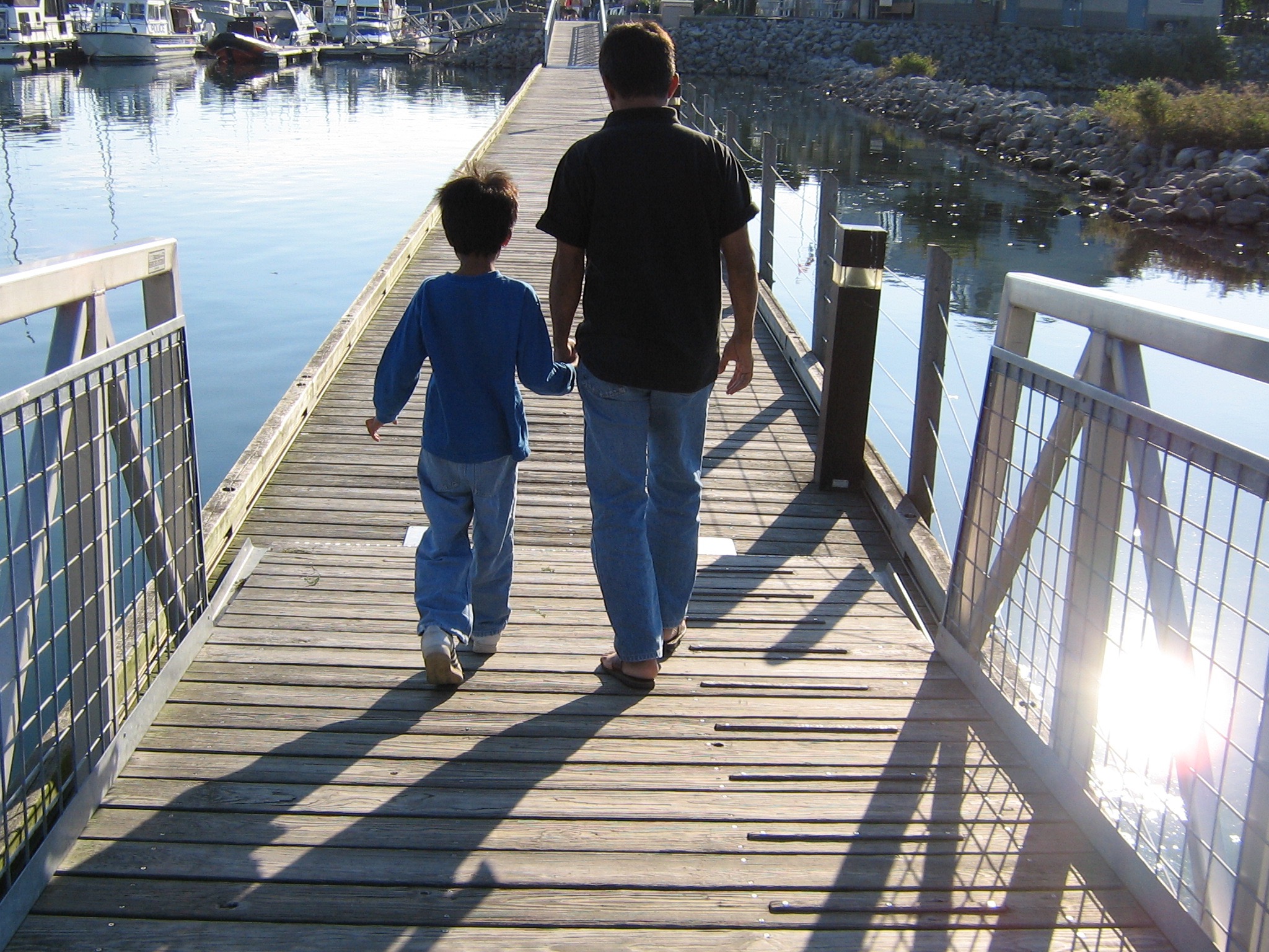 Karun and me, Mississauga, 2005